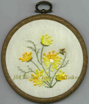 Sunshines Treasures #4 Brazilian Embroidery Design